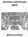 Schutz-Jahrbuch 2013, 35. Jahrgang