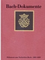 Ausgewahlte Dokumente zum Nachwirken Johann Sebastian Bachs 1801-1850 -Bach-Dokumente, Band 6-