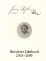 Schubert-Jahrbuch 2003-2005 -Bericht uber das Schubert-Symposion Weimar 2005. Dichtungen Friedrich S