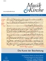 Musik & Kirche, Heft 1/2019 -Theme: The Art of Arranging-