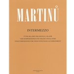 Intermezzo -vier compositions for violin and piano-
