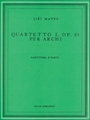 String Quartet Nr. 1 op. 21