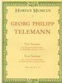 vier Sonatas for Treble Recorder and Basso continuo (from "Der getreue Musikmeister")