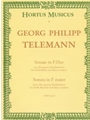 Sonate fur Altblockflote und Basso continuo F-Dur TWV 41:F2 (aus "Der getreue Musikmeister")