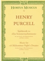 Spielmusik zum Sommernachtstraum. fur Streicher (statt Viola auch Violine III) und Basso continuo/ B