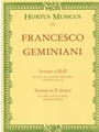 Sonate fur Oboe (Flote, Violine) und Basso continuo e-Moll