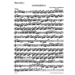 sechs Konzerte fur 4 Altblockfote und Basso continuo -Konzerte C-dur, d-moll und G-dur- (Heft 1)