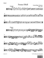 Sonate fur 2 Violinen, 2 Violen, Violoncello und Basso continuo f-Moll TWV 44:32 -Sextett-