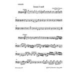 Sonate fur 2 Violinen, 2 Violen, Violoncello und Basso continuo f-Moll TWV 44:32 -Sextett-