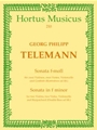 Sonate fur 2 Violinen, 2 Violen, Violoncello und Basso continuo f-Moll TWV 44:32 -Sextett-