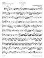Concerto fur 2 Soloinstrumente (Flote, Violine - Flote, Oboe - 2 Floten), 3 Violinen und Basso conti