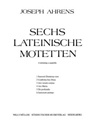six lateinische Motetten