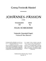 Passion nach dem Evangelisten Johannes (1704)