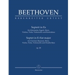 Septet for Clarinet, Bassoon, Horn, Violin, Viola, Violoncello and Double Bass in E-flat major op. 20