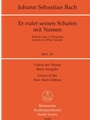 He called His own sheep each by name BWV 175 -Cantata for Whit Tuesday-