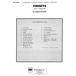 Fidgets (Full Score)