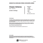 Classic Sinfonia (Full Score)