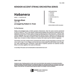 Habanera (from Carmen Suite #2) (Full Score) (from Carmen Suite #2)