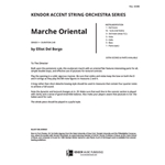 Marche Oriental (Full Score)