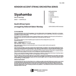 Siyahamba (We Are Marching) (Full Score) (We Are Marching)