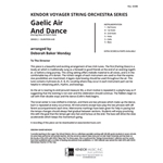 Gaelic Air And Dance (Parting Glass & Collin's Reel) (Full Score) (Parting Glass & Collin's Reel)