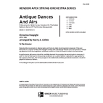 Antique Dances And Airs (Full Score)