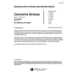 Concerto Grosso (Full Score)