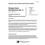 Finale From Symphony No. 5 (Full Score)