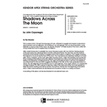 Shadows Across The Moon (Full Score)