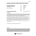 Youth Dance (Xinjiang Folk Song) (Full Score) (Xinjiang Folk Song)
