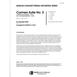 Carmen Suite No. 2 (Chanson Du Toreador, La Garde Montante) (Full Score) (Chanson Du Toreador, La Garde Montante)