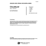 Cloudburst (Full Score)