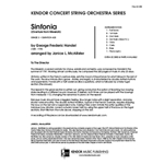 Sinfonia (Overture from Messiah) (Full Score) (Overture from Messiah)
