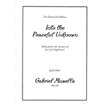 Into The Peaceful Unknown (Score)