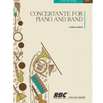 Concertante For Piano And Band (Score)