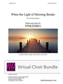 When the Light of Morning Breaks Two-Part Virtual Choir Bundle