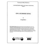 On A Summer Song (Score)