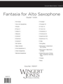 Fantasia For Alto Saxophone Concert Band - Full Score