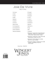 Joie De Vivre - Full Score