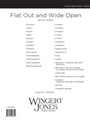 Flat Out and Wide Open - Full Score