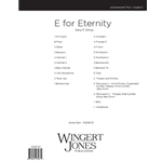 E for Eternity - Full Score