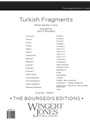 Turkish Fragments - Full Score