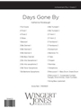 Days Gone By - Full Score