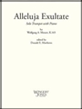 Alleluja Exultate  K165