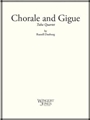 Chorale and Gigue