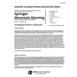 Springer Mountain Morning (based on versions of "Bonny James Campbell") (Full Score) (based on versions of "Bonny James Campbell")