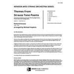 Themes From Strauss Tone Poems (Full Score)