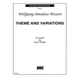Theme And Variations Orchestra (Score)