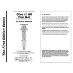 Give It All You Got (Full Score)