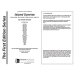 Island Sunrise (Full Score)